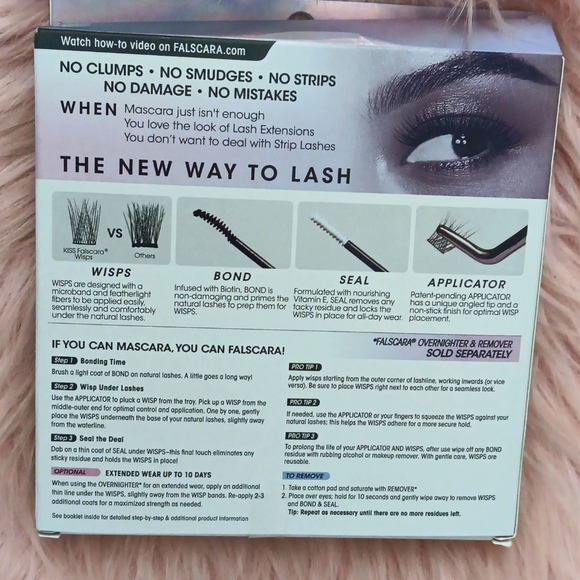 Brand New KISS FALSCARA STARTER KIT-LENGTHENING - Picture 2 of 4